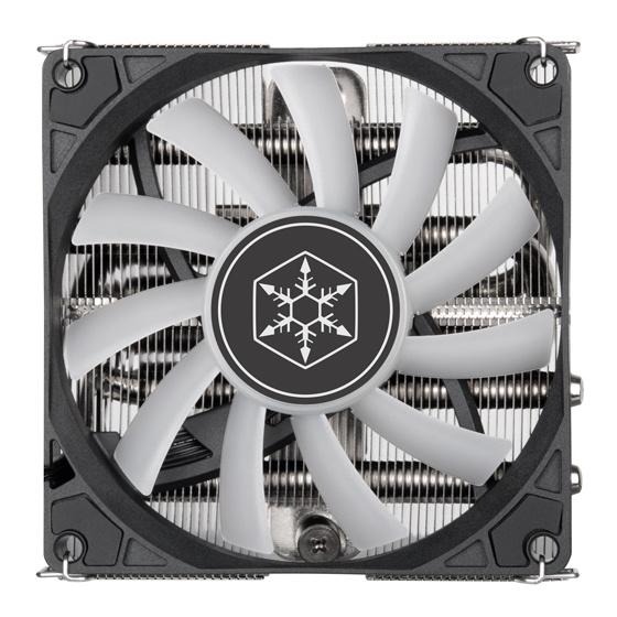 SilverStone 銀欣 Hydrogon H90 ARGB 4導管 下吹式 CPU散熱器 散熱座 塔扇 四導管-細節圖5