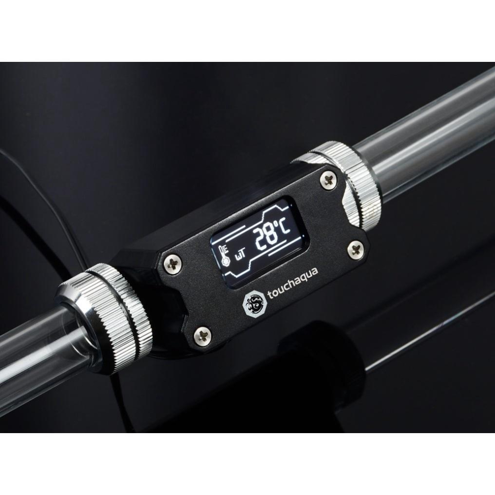 Bitspower BPTA-DTMC-V3 水路溫度計 水溫錶 監控系統 G1/4 SATA 電源-細節圖3