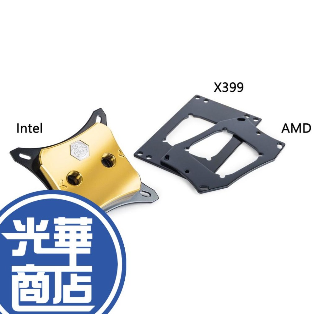 Bitspower Summit M Acrylic CPU 水冷頭 RGB 黃金版 黑化版-細節圖5