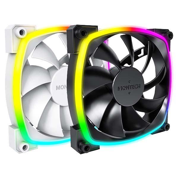 Montech 君主 AX120／RX120－PWM ARGB 機殼風扇 風扇 靜音 正向扇 反向扇 光華商場-細節圖2
