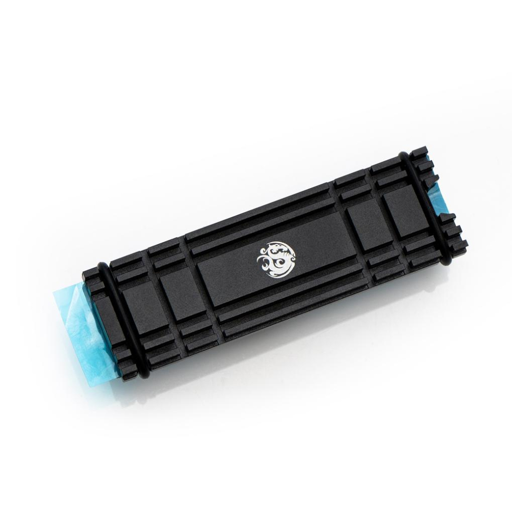 Bitspower Low Profile PCIE M.2 NVME SSD 散熱片 黑色 PS5 專用 BP-LPM-細節圖3