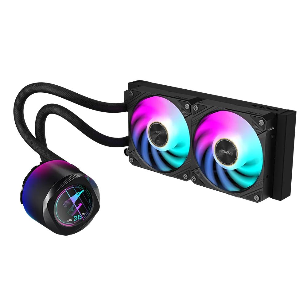 Gigabyte 技嘉 AORUS WATERFORCE X II 240 一體式水冷散熱器 CPU 水冷散熱器 光華-細節圖2