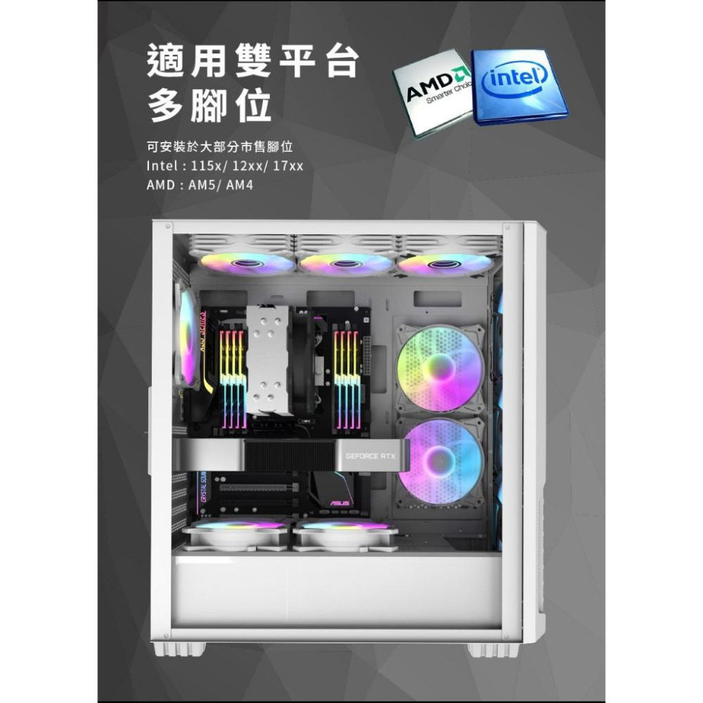 darkFlash 大飛 Z4－CPU 散熱器 單塔 單風扇 塔扇 CPU散熱器 155mm DF-AC-Z4 光華-細節圖6