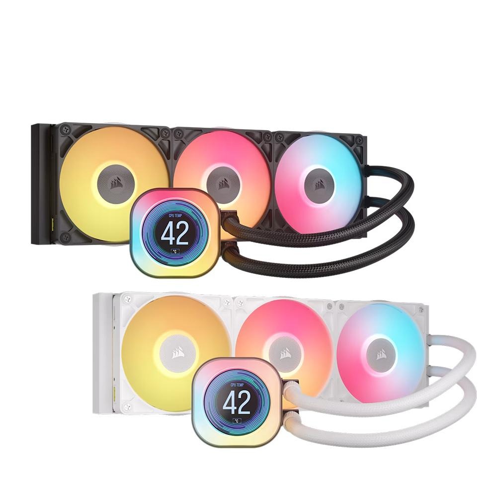 CORSAIR 海盜船 iCUE LINK TITAN LCD 360 RGB－CPU水冷散熱器 一體式水冷 水冷 光華-細節圖2