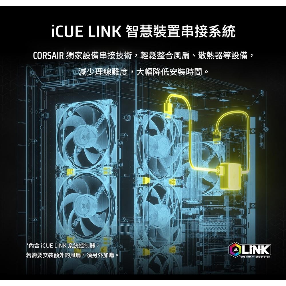 CORSAIR 海盜船 iCUE LINK TITAN LCD 360 RGB－CPU水冷散熱器 一體式水冷 水冷 光華-細節圖7