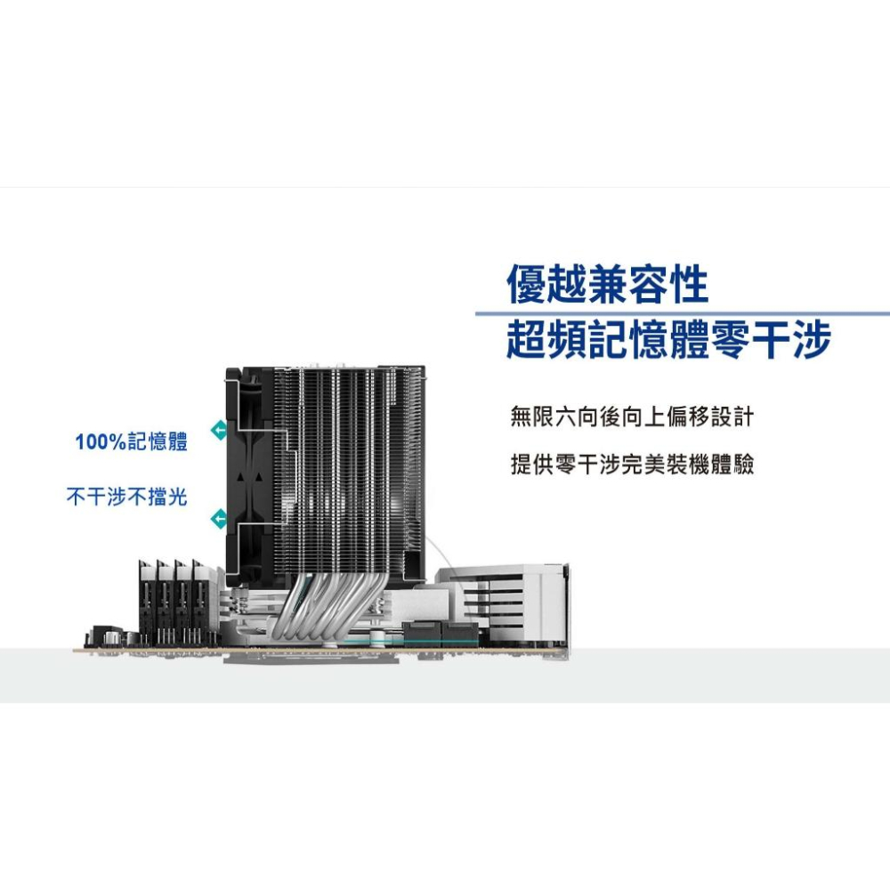 Scythe 鎌刀 SCMG-6000 無限六 CPU 散熱器 塔扇 零干涉 CPU散熱器 光華商場-細節圖5