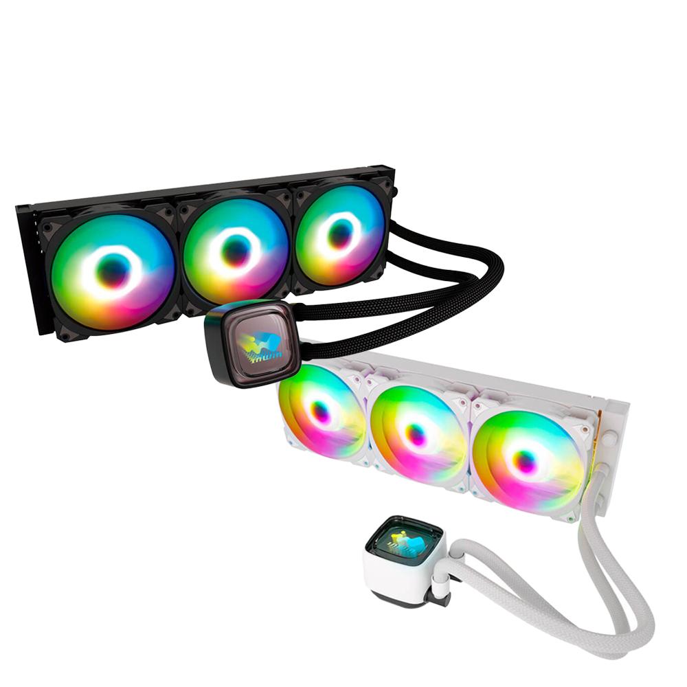 InWin 迎廣  AR36－ARGB AIO 水冷散熱器 360mm 一體式 CPU 水冷散熱器 光華-細節圖2