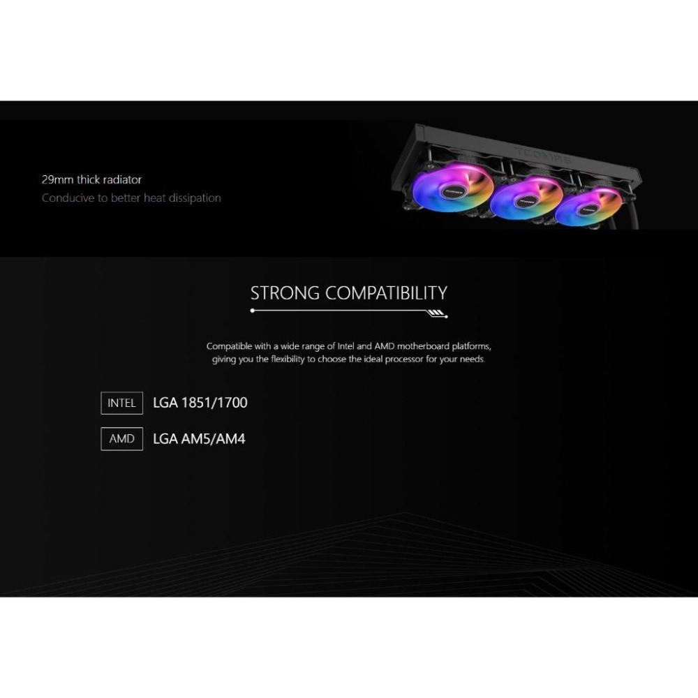 TCOMAS 鈦鉭 LE200－360 一體式水冷 CPU 散熱器 六年保 水冷散熱器 光華商場 公司貨-細節圖6