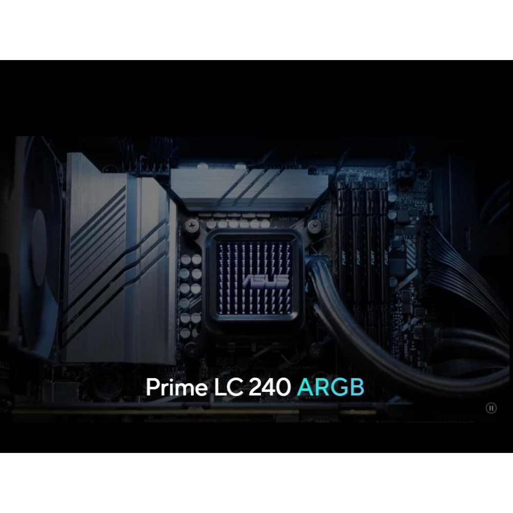 ASUS 華碩 PRIME LC 240 ARGB－CPU 水冷散熱器 一體式水冷 散熱器 水冷 240 光華-細節圖3