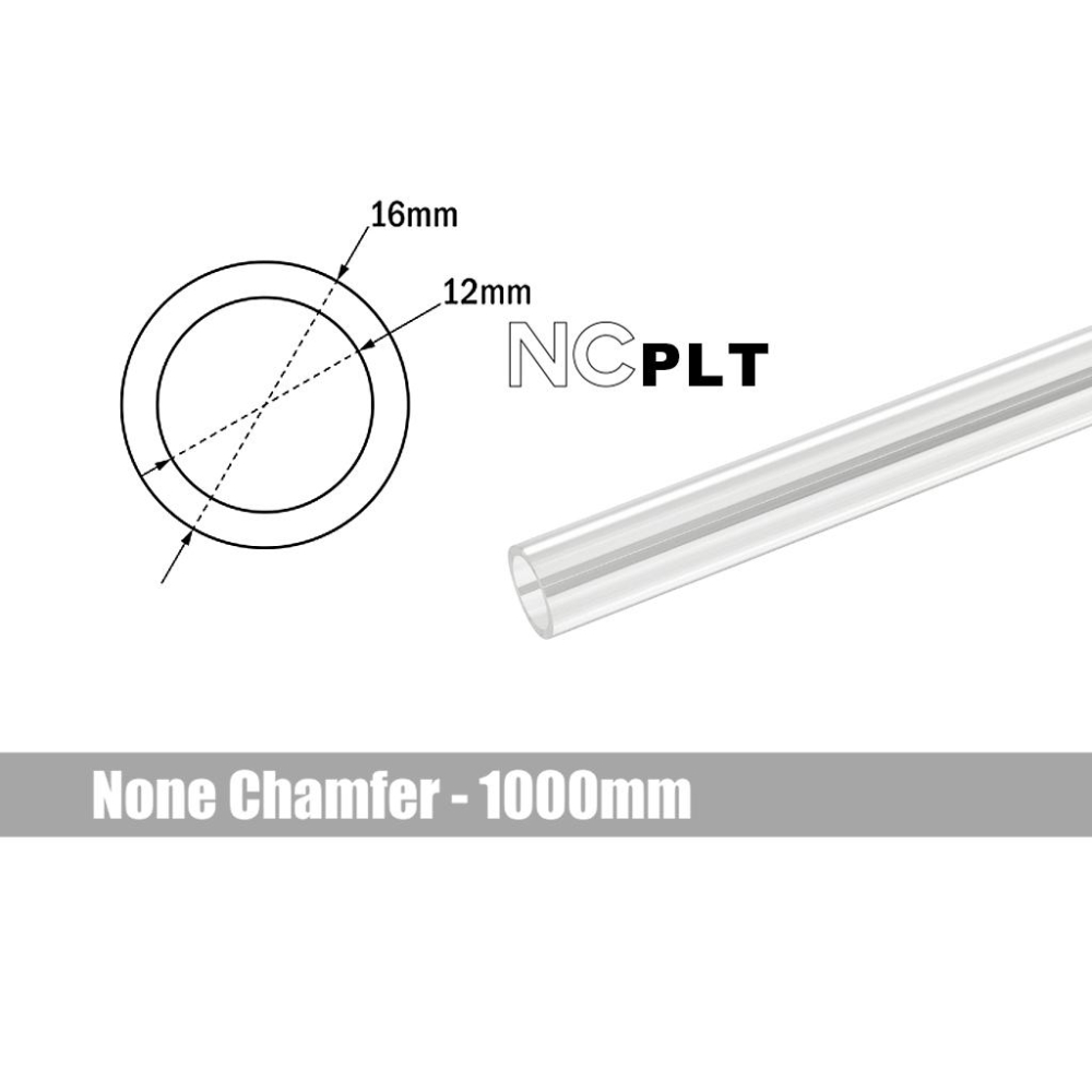 Bitspower BP-NCPLT16-L1000 水冷硬管 1000mm PETG 水冷管 水冷硬管 連接管 光華-細節圖2