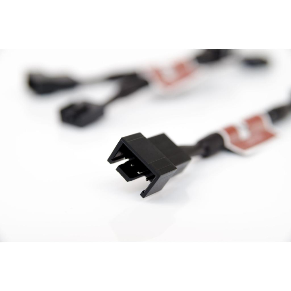 Noctua 貓頭鷹 NA-SRC7 4-pin 低噪音轉接器(LNA) (3入) PWM 靜音線 風扇線 光華-細節圖3