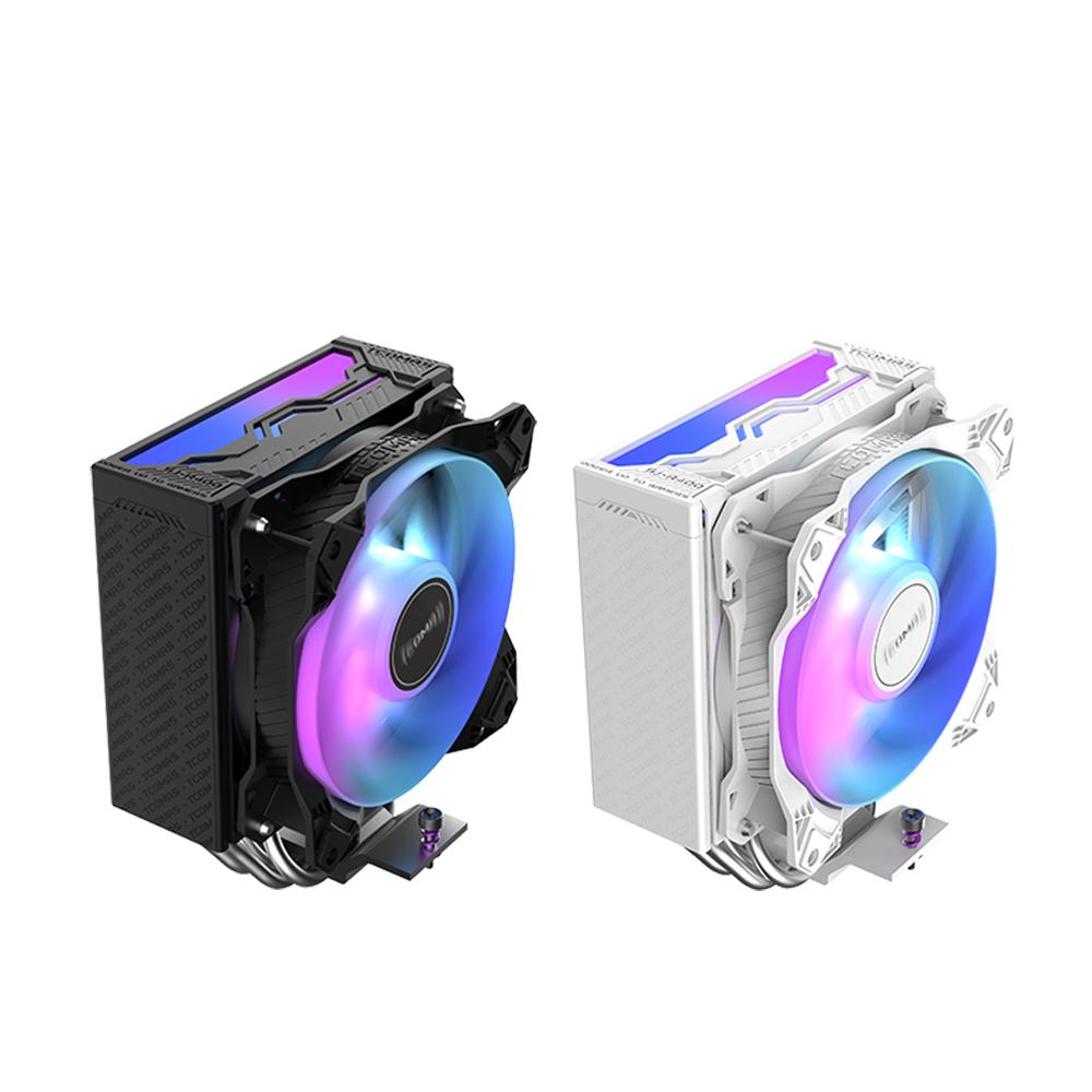 TCOMAS 鈦鉭 SJ-R400－CPU 散熱器 四導管／單塔／單風扇／ARGB 塔扇 光華商場 公司貨-細節圖2