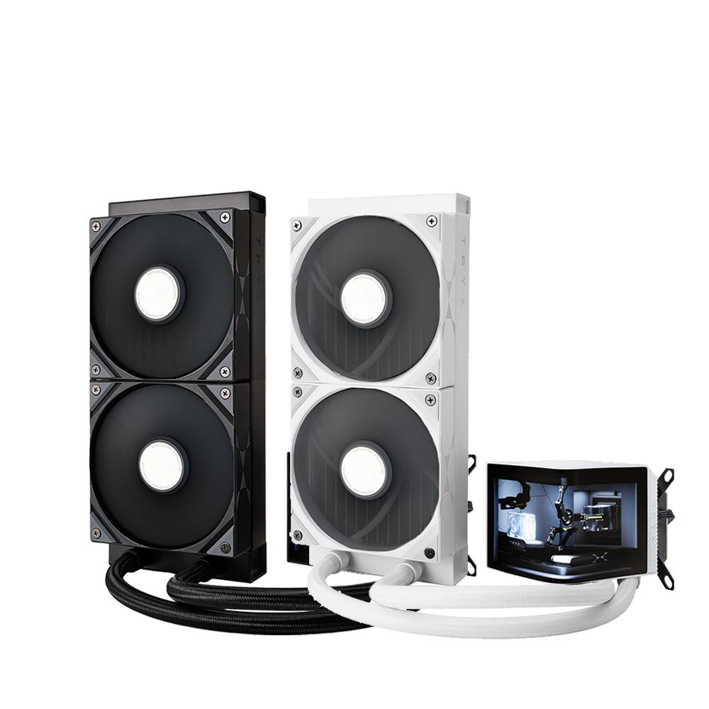 TRYX 創氪星系 Panorama 240 一體式水冷 CPU 散熱器 曲面螢幕 水冷散熱器 六年保 光華-細節圖2