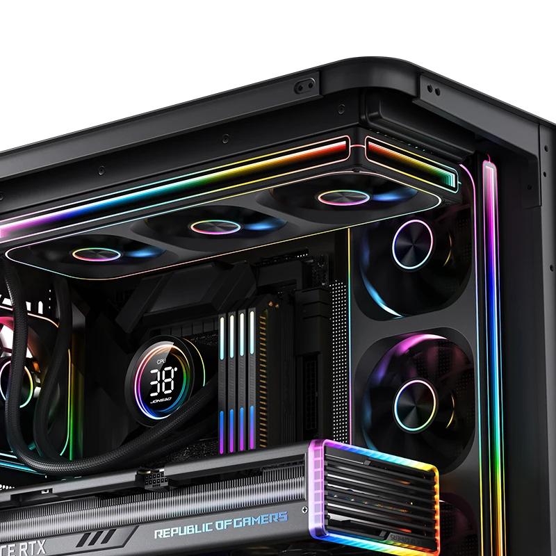 Jonsbo 喬思伯 TH-240 一體式水冷 CPU 散熱器 液晶無限鏡／五年保／TDP260W 水冷散熱器 光華商場-細節圖3
