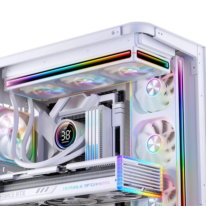 Jonsbo 喬思伯 TH-240 一體式水冷 CPU 散熱器 液晶無限鏡／五年保／TDP260W 水冷散熱器 光華商場-細節圖4