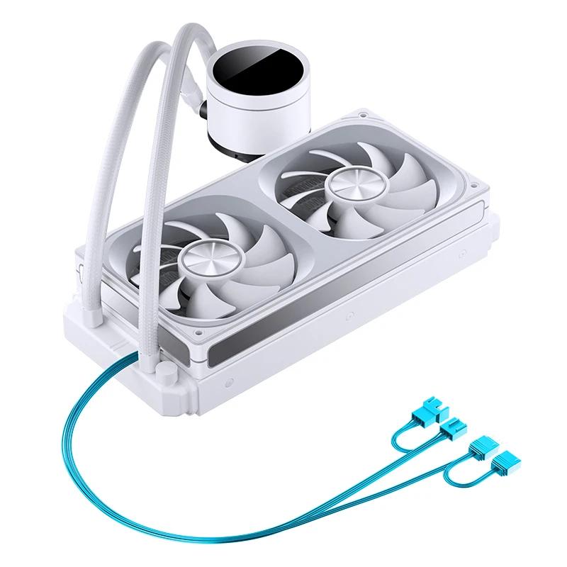 Jonsbo 喬思伯 TH-240 一體式水冷 CPU 散熱器 液晶無限鏡／五年保／TDP260W 水冷散熱器 光華商場-細節圖5