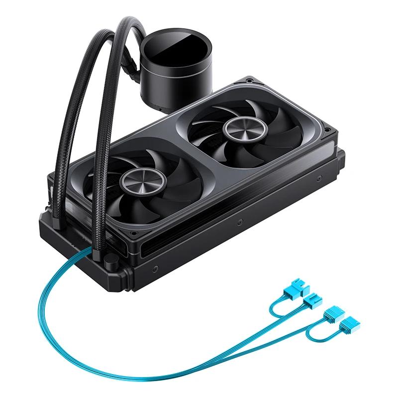Jonsbo 喬思伯 TH-240 一體式水冷 CPU 散熱器 液晶無限鏡／五年保／TDP260W 水冷散熱器 光華商場-細節圖6
