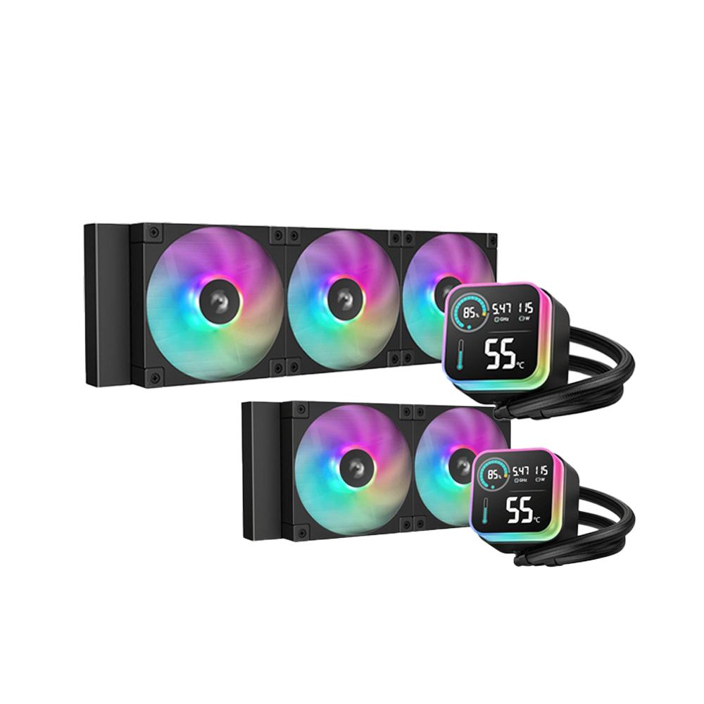 DEEPCOOL 九州風神 LQ240 一體式水冷 CPU 散熱器 磁吸數位顯示 五年保 光華商場 公司貨-細節圖2