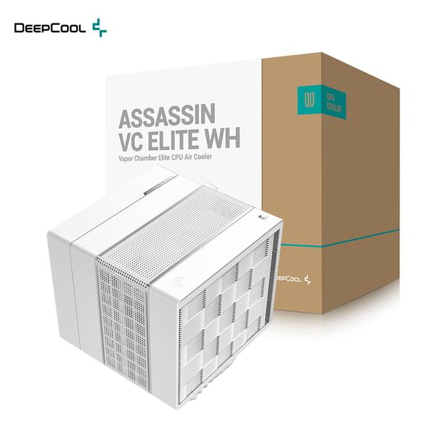 DEEPCOOL 九州風神 ASSASSIN VC ELITE WH CPU 散熱器 雙塔／雙風扇／均熱底座 光華-細節圖2
