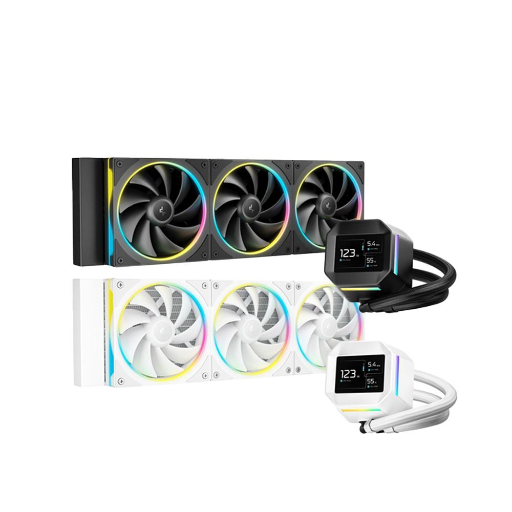 DEEPCOOL 九州風神 LM360 一體式水冷 CPU 散熱器 2.4吋 數位顯示屏 五年保 光華商場 公司貨-細節圖2