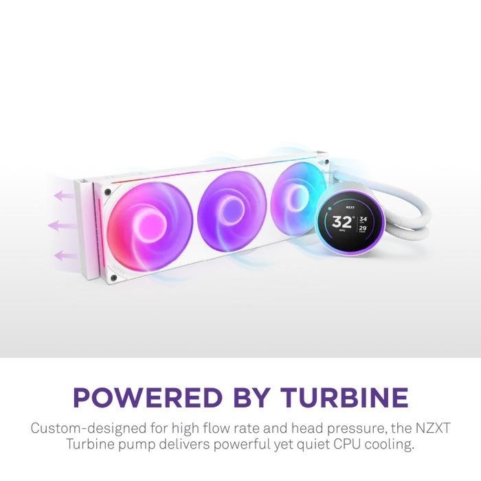 NZXT 恩傑 Kraken Elite 420 RGB V2 一體式 CPU 水冷散熱器 六年保 CPU散熱器 光華-細節圖3