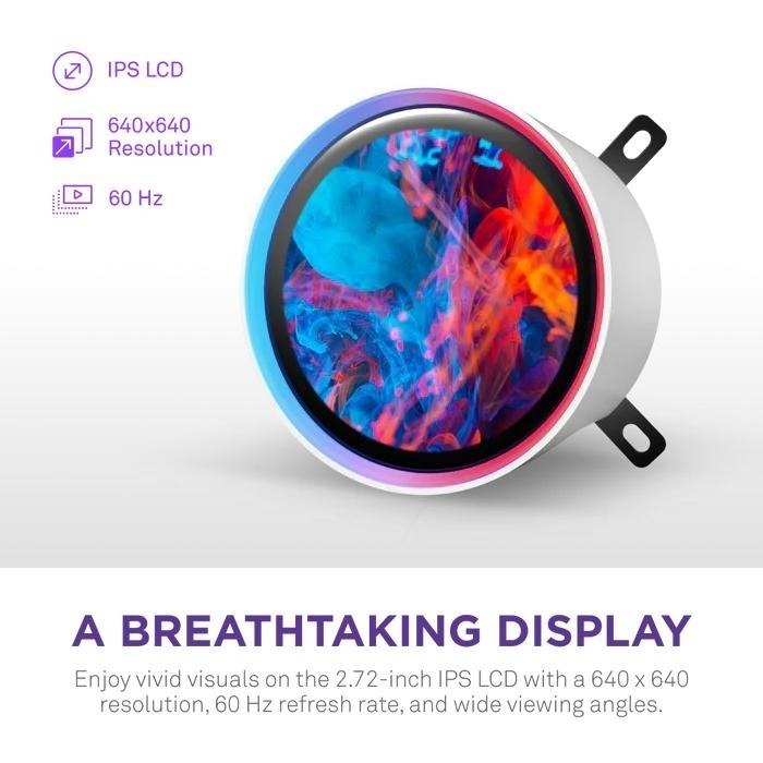NZXT 恩傑 Kraken Elite 420 RGB V2 一體式 CPU 水冷散熱器 六年保 CPU散熱器 光華-細節圖4