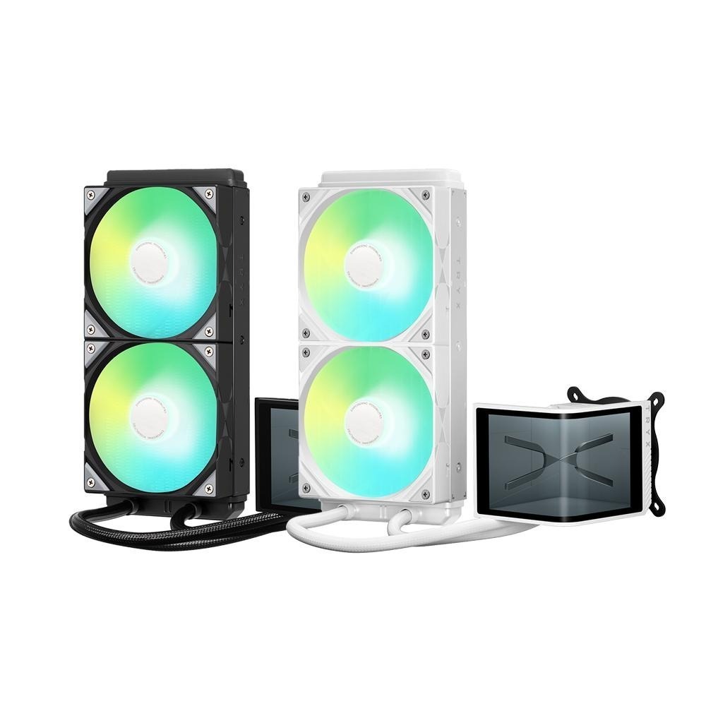 TRYX 創氪星系 Panorama SE 240 ARGB 一體式 CPU 水冷散熱器 曲面螢幕 3D立體視覺 光華-細節圖2