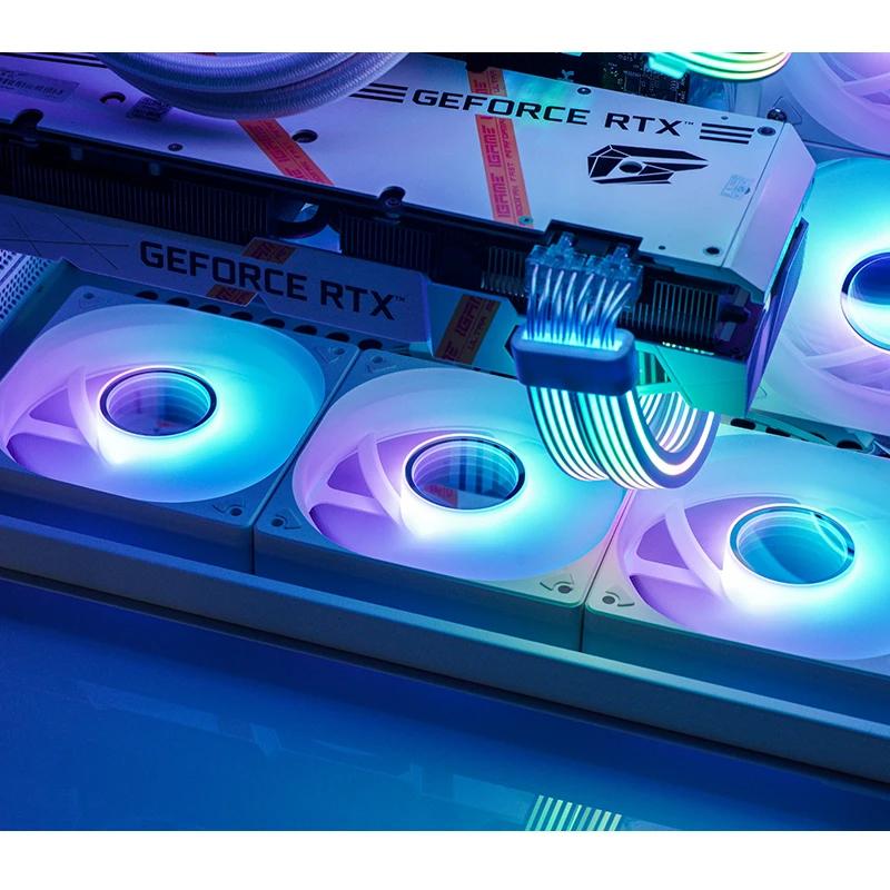 Jonsbo 喬思伯 SL-120 無限鏡 12公分 散熱風扇 ARGB 機殼風扇 ARGB風扇 光華-細節圖3