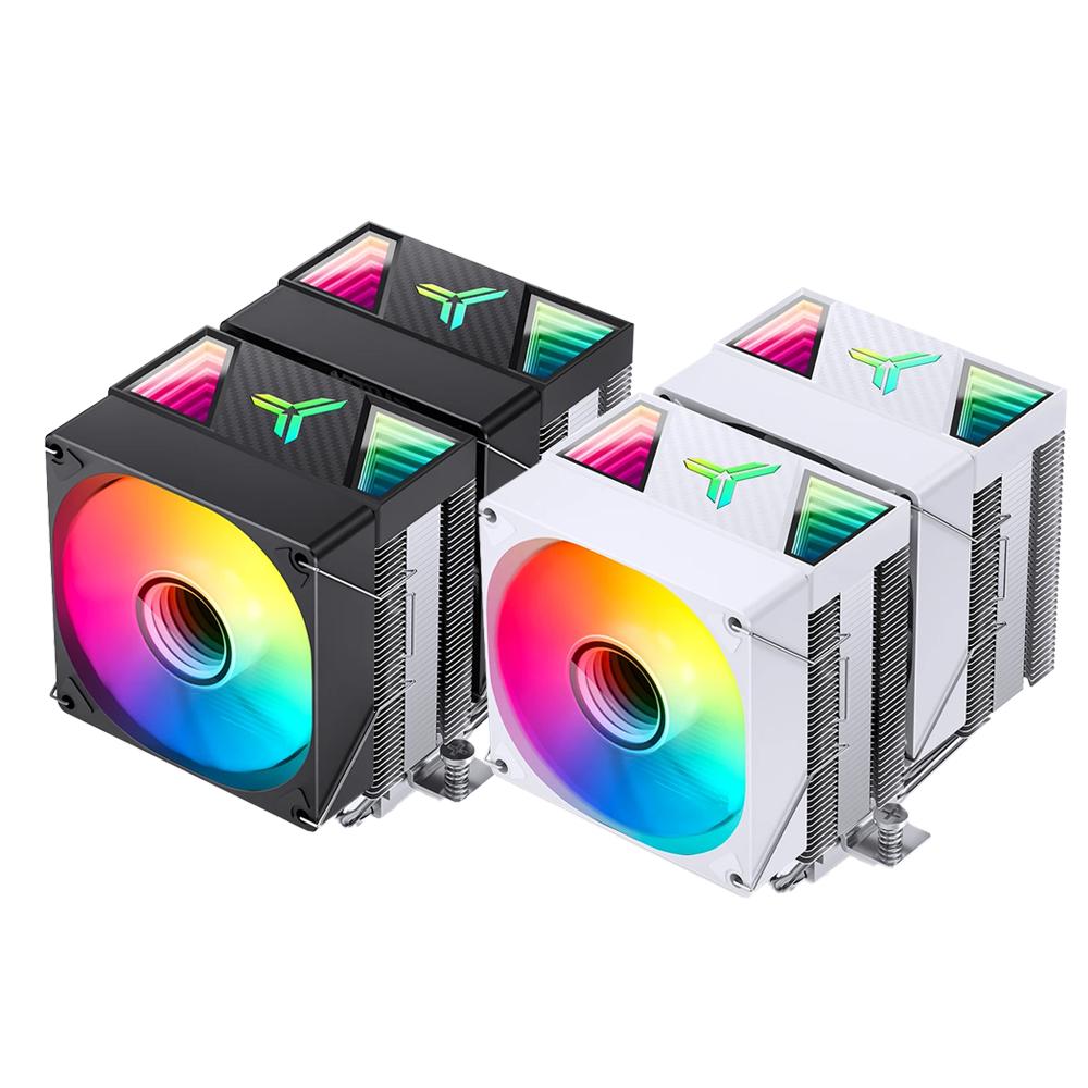 Jonsbo 喬思伯 CR1400 DV2－ARGB 塔式 CPU 散熱器 無限鏡 六導管 TDP230W 塔扇 光華-細節圖2