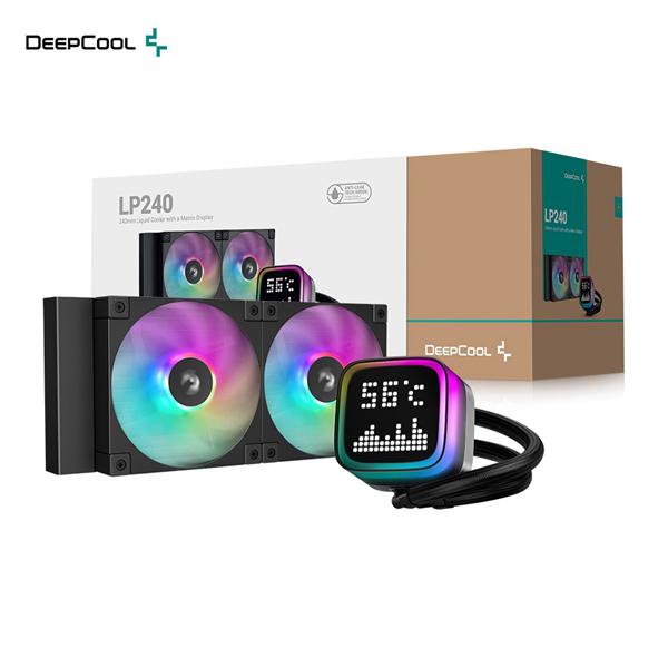 DEEPCOOL 九州風神 LP240 一體式水冷 CPU 散熱器 點陣螢幕 五年保 光華商場 公司貨-細節圖2