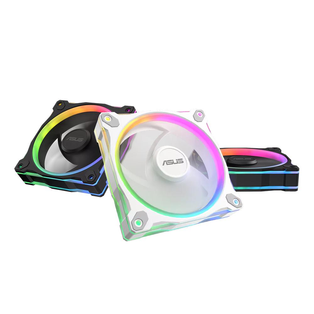 ASUS 華碩 PRIME MR120－12公分 ARGB 散熱風扇 PWM 機殼風扇 正向／反向 光華-細節圖2