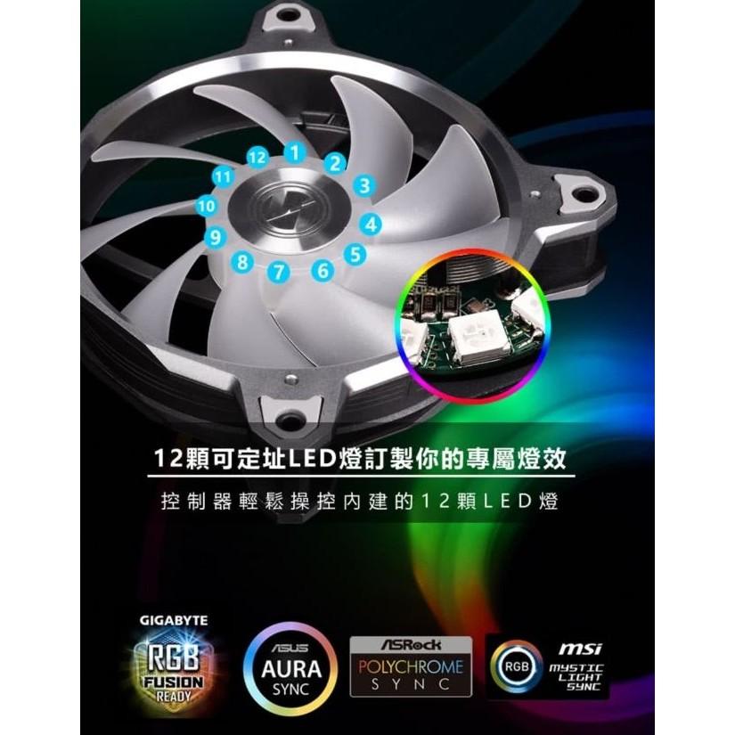 LIAN LI 聯力 BORA DIGITAL 3RB 散熱風扇 灰 散熱風扇 三入組 公司貨 光華商場-細節圖2