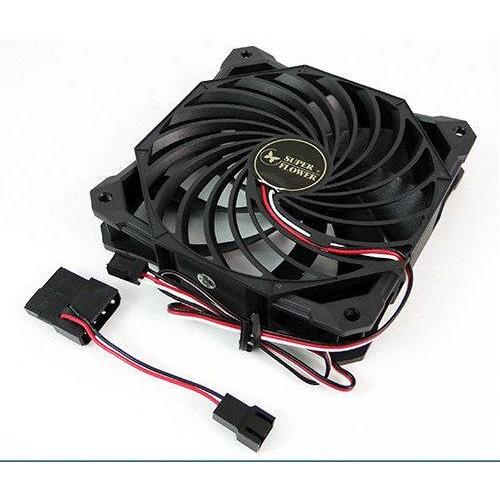 振華 SF-F102BK 冰渦輪 12公分風扇 120mm  DC直流散熱風扇 散熱器 九葉扇 電腦風扇 12CM-細節圖3