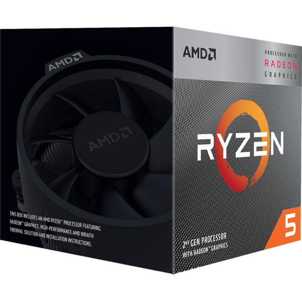 AMD 超微 Ryzen 5 3400G CPU 處理器 AM4／4核／8緒／3.7GHz／內顯／附風扇 光華-細節圖3
