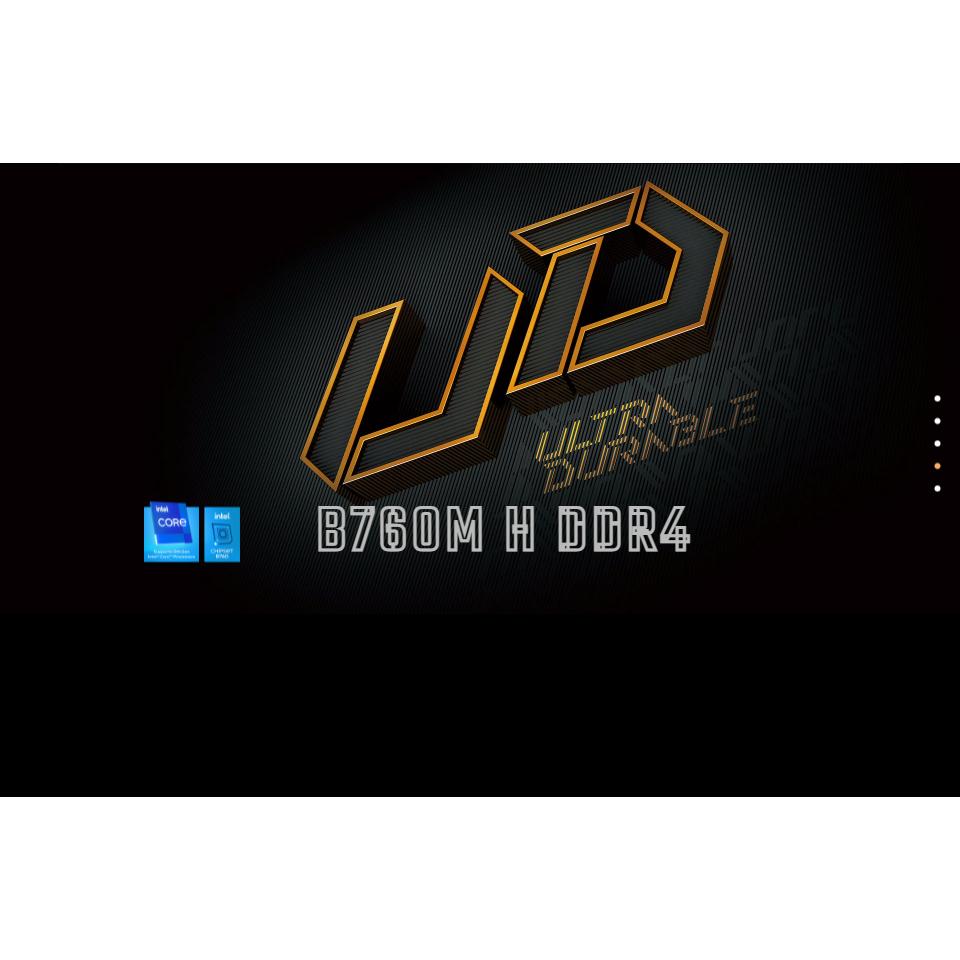 GIGABYTE 技嘉 B760M H DDR4－M-ATX 主機板 LGA1700／DDE4／B760 光華-細節圖3