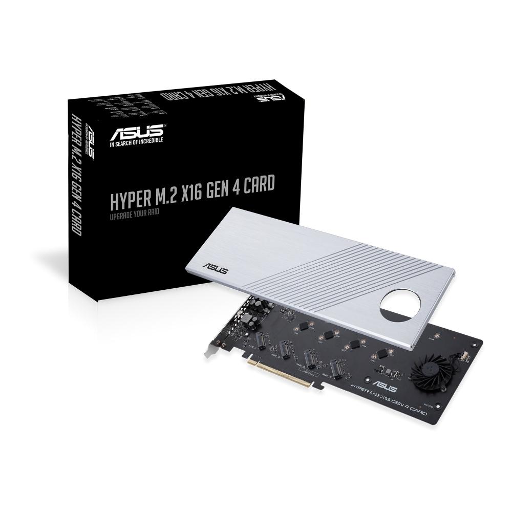 ASUS 華碩 HYPER M.2 X16 GEN 4 CARD 擴充轉接卡 介面擴充卡 光華商場-細節圖2