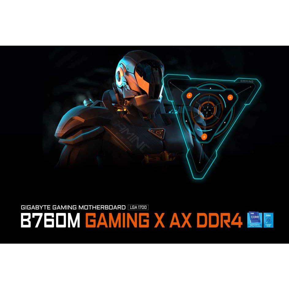 GIGABYTE 技嘉 B760M GAMING X AX DDR4 主機板 LGA 1700 M-ATX 光華商場-細節圖3