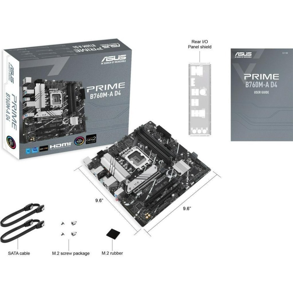 ASUS 華碩 PRIME B760M-A D4 CSM－M-ATX 主機板 LGA1700 DDR4 光華商場-細節圖3