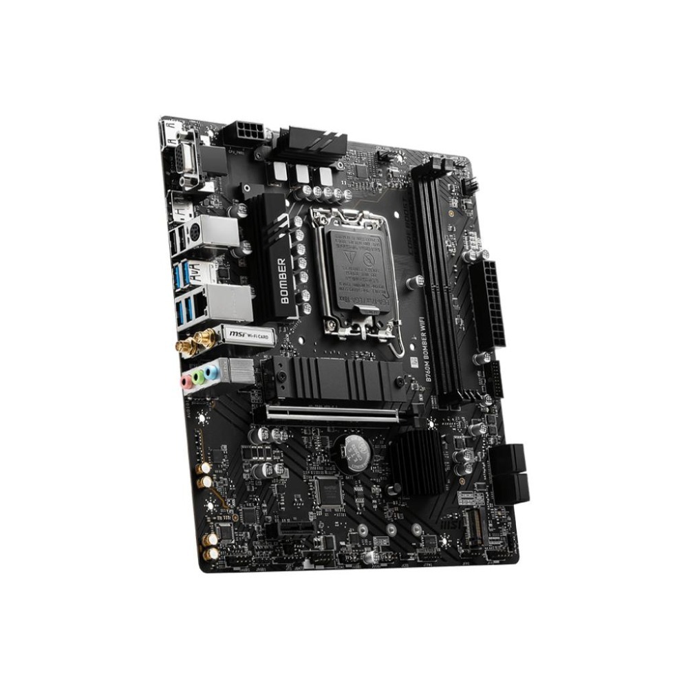 MSI 微星 B760M BOMBER WIFI－M-ATX 主機板 LGA1700／DDR5 光華-細節圖2