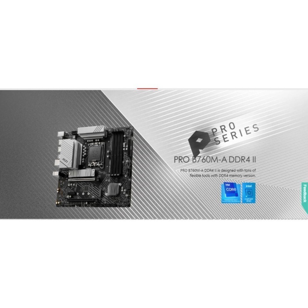 MSI 微星 PRO B760M-A DDR4 II 主機板 LGA1700/M-ATX/DDR4 光華商場-細節圖4