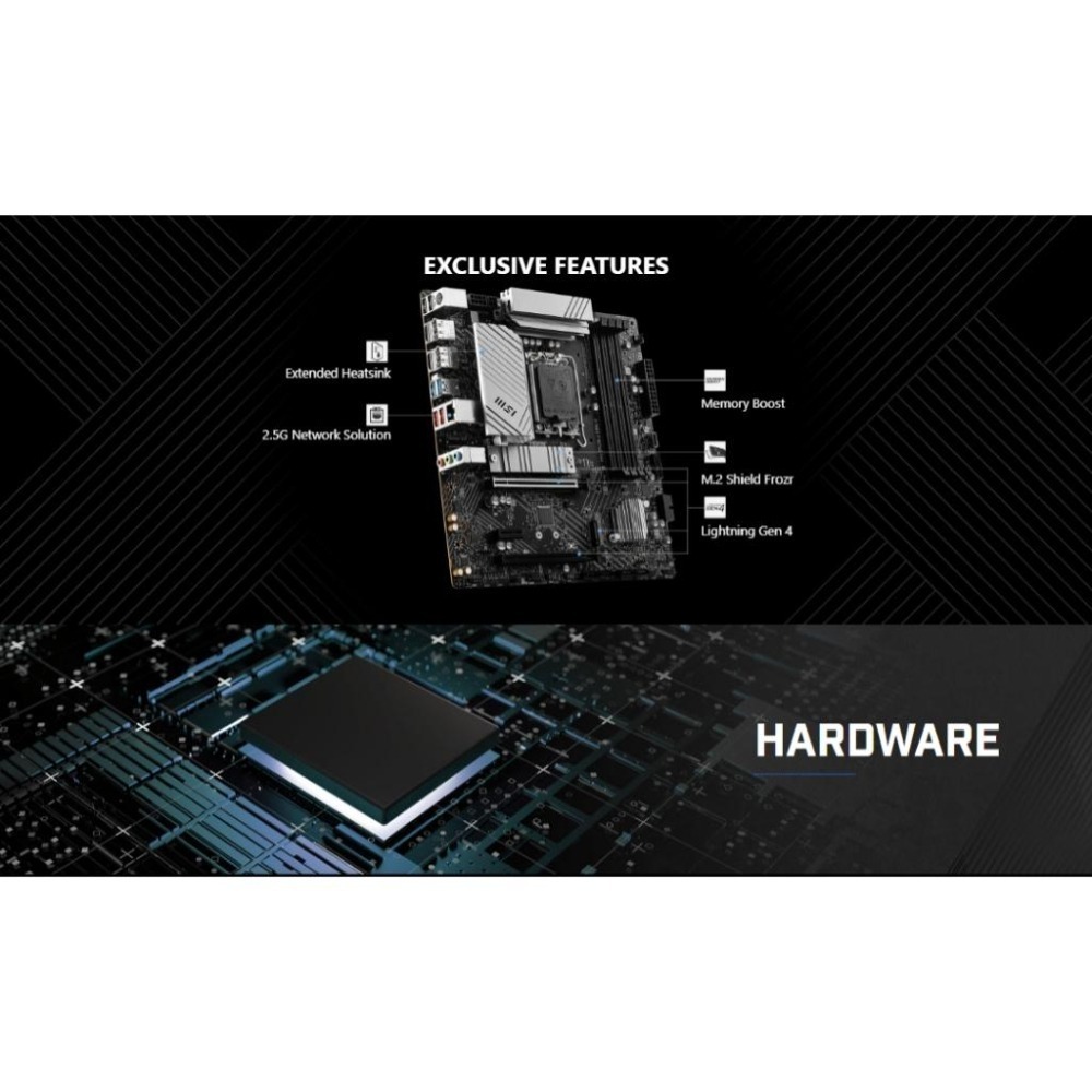 MSI 微星 PRO B760M-A DDR4 II 主機板 LGA1700/M-ATX/DDR4 光華商場-細節圖5