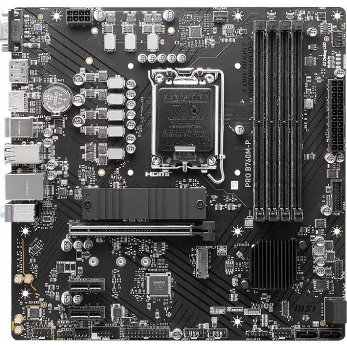 MSI 微星 PRO B760M-P DDR5 Intel 主機板 電競 B760 1700腳位 M-ATX光華商場-細節圖3
