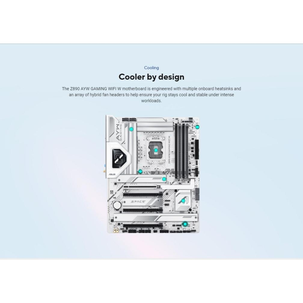 ASUS 華碩 Z890 AYW GAMING WIFI W－ATX 主機板 LGA1851／DDR5 光華-細節圖7