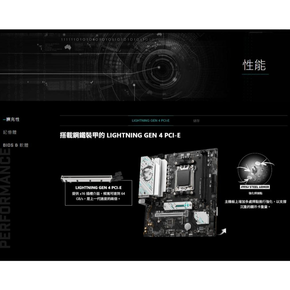 MSI 微星 B650M GAMING WIFI－M-ATX 主機板 AM5／DDR5／B650 光華-細節圖6