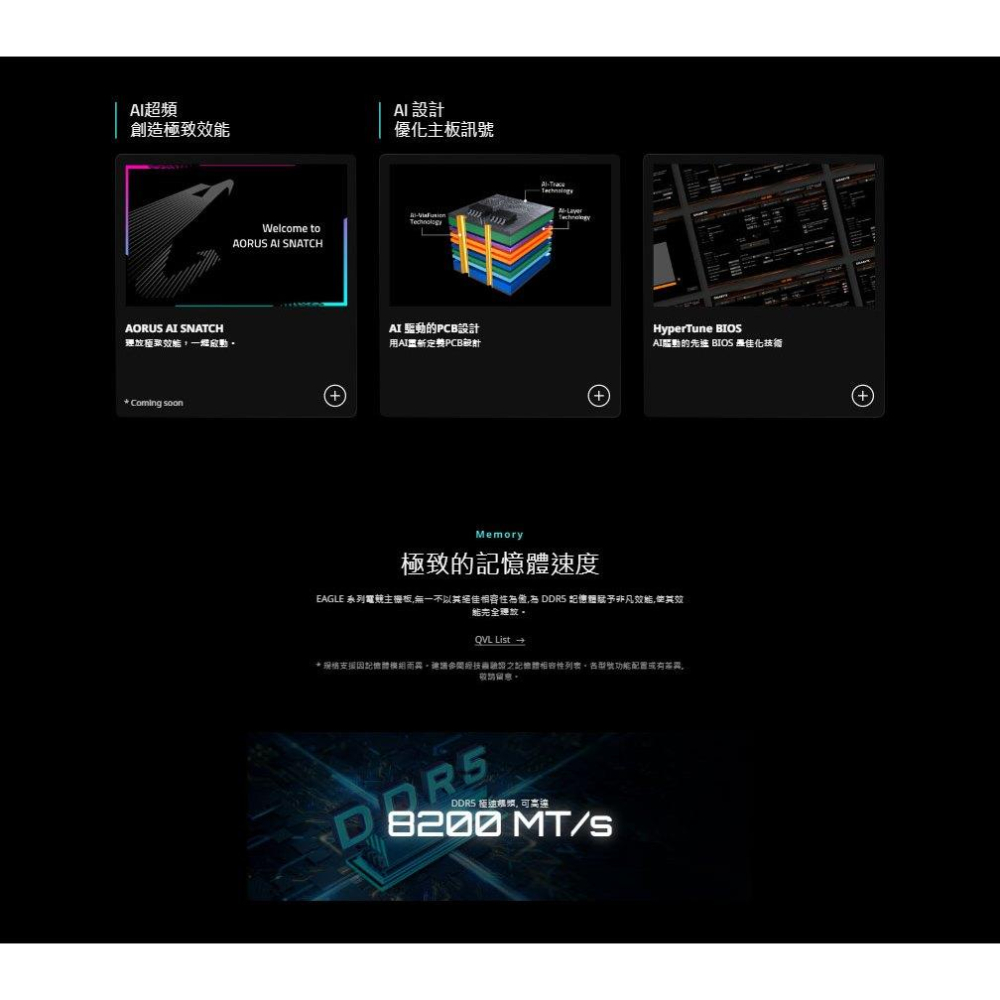Gigabyte 技嘉 B850 EAGLE WIFI6E－ATX 主機板 AM5／DDR5 光華-細節圖6
