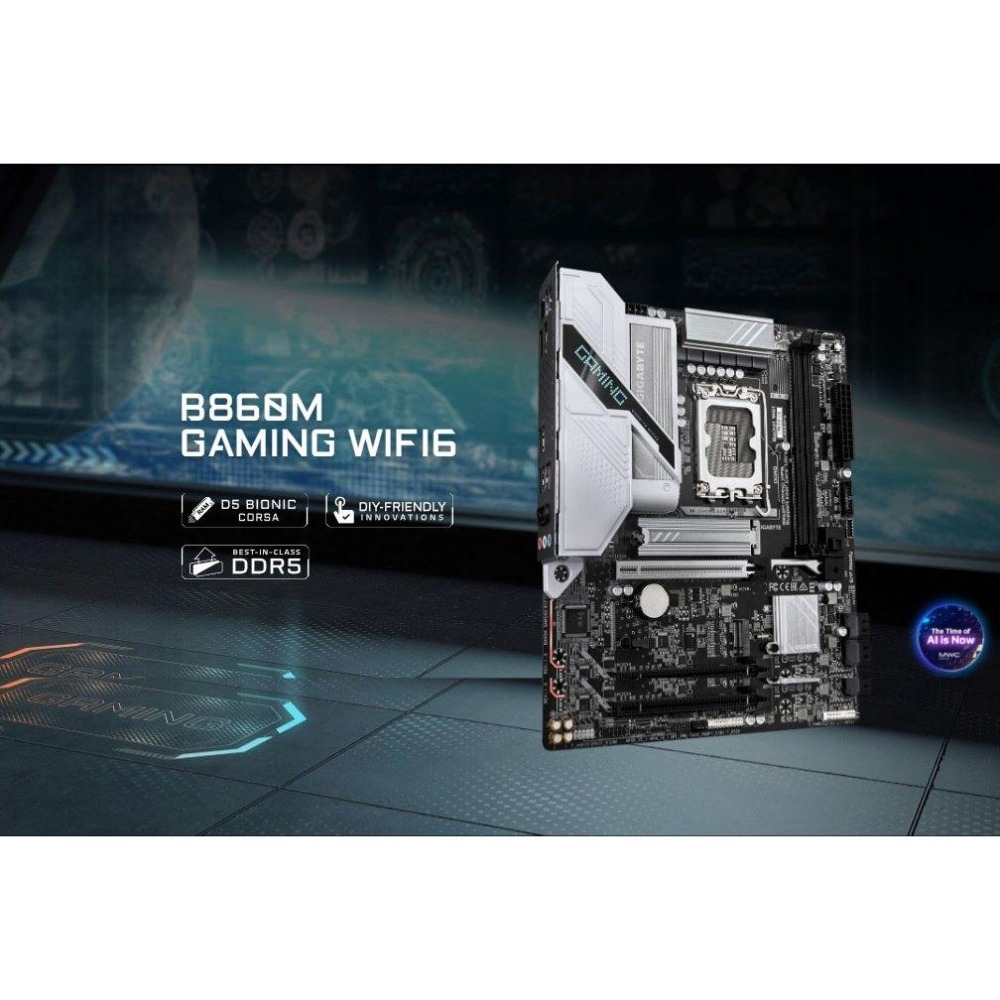 Gigabyte 技嘉 B860M GAMING WIFI6 M-ATX 主機板 LGA1851／DDR5 光華-細節圖3