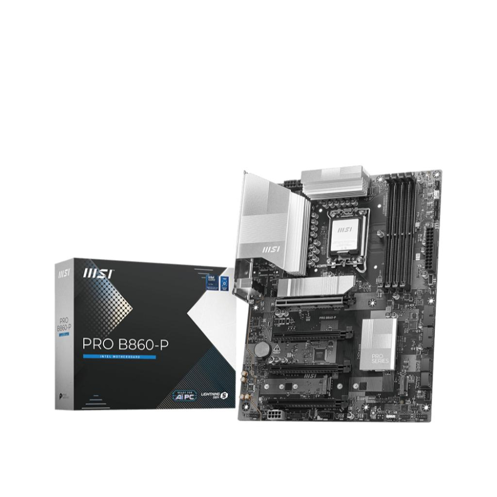 MSI 微星 PRO B860-P－ATX 主機板 LGA1851／DDR5 光華-細節圖2