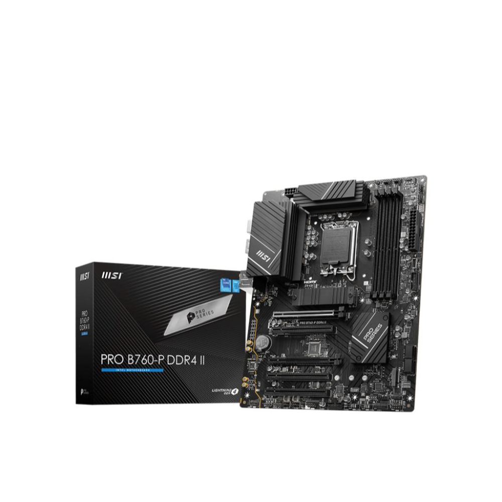 MSI 微星 PRO B760-P DDR4 II ATX 主機板 LGA1700/DDR4 光華商場 公司貨-細節圖2