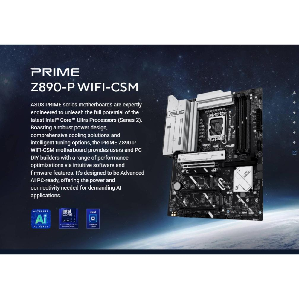 ASUS 華碩 PRIME Z890-P WIFI-CSM－ATX 主機板 LGA1851／DDR5 光華-細節圖3