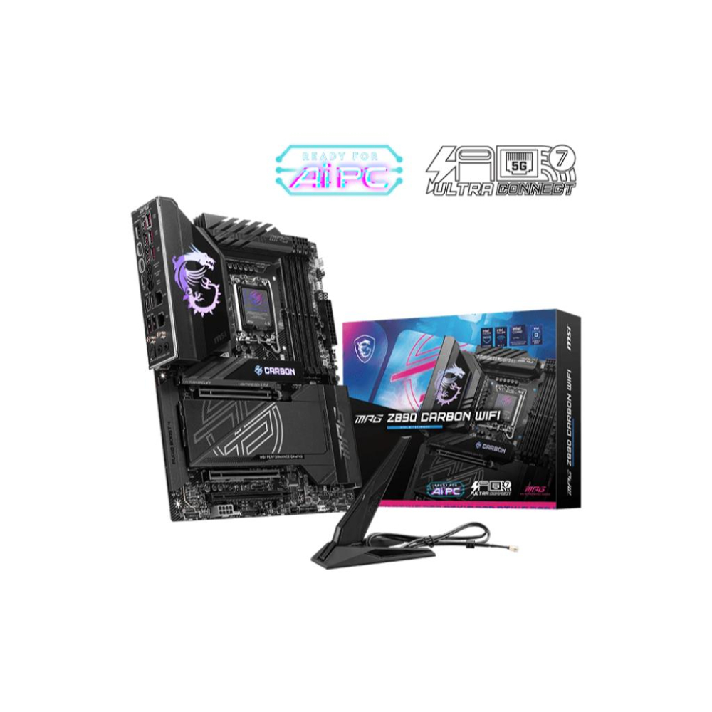 【熱銷】MSI 微星 MPG Z890 CARBON WIFI－ATX 主機板 LGA1851／DDR5 光華-細節圖2
